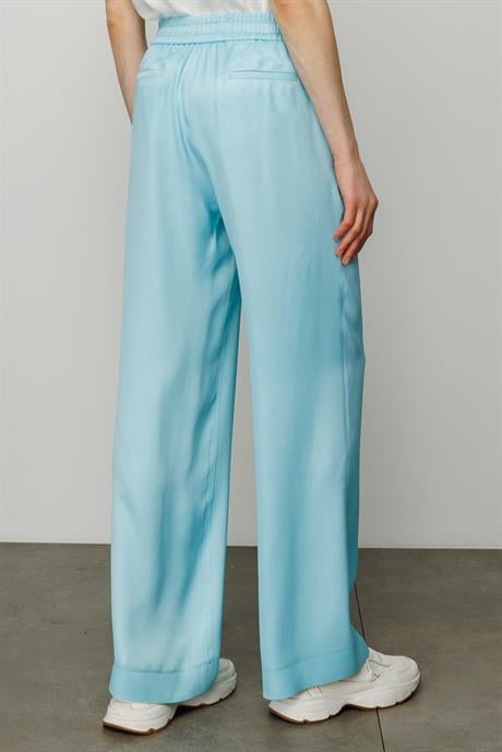 Elastan Kemerli Bol Kesim Pantolon