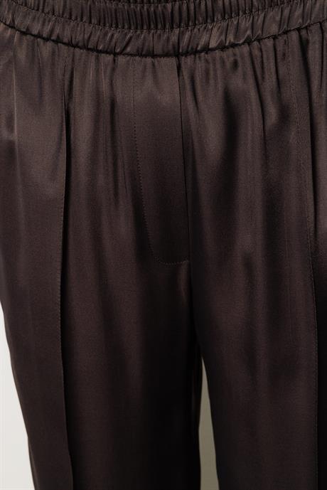 Elastan Kemerli Bol Kesim Pantolon