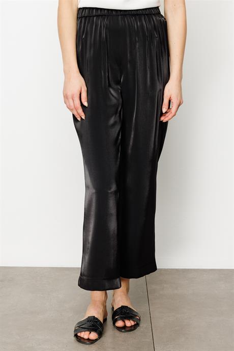 ELASTAN KEMERLİ BOL KESİM PANTOLON