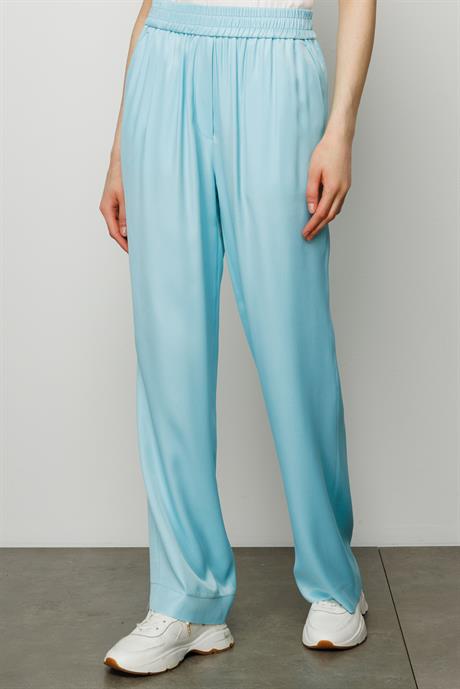 Elastan Kemerli Bol Kesim Pantolon