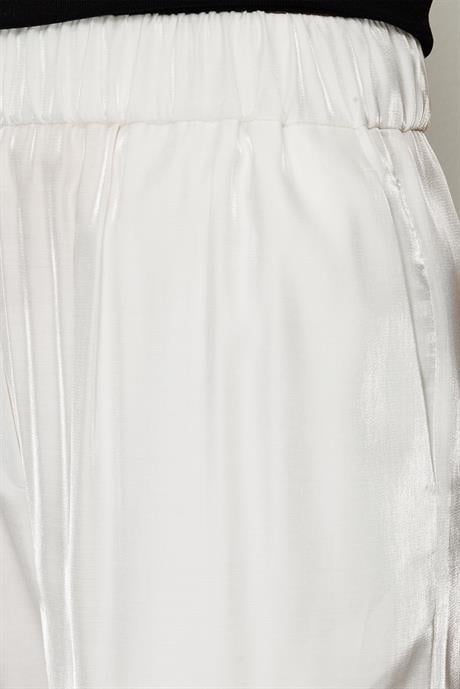 ELASTAN KEMERLİ BOL KESİM PANTOLON