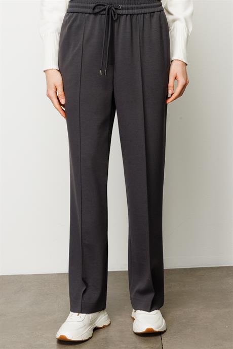 Elastan Kemerli Bol Kesim Sweat Pantolon