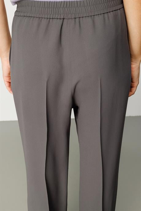 Elastan Kemerli Cepli Bol Kesim Pantolon