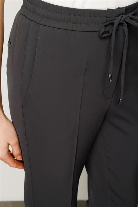 Elastan Kemerli Cepli Pantolon