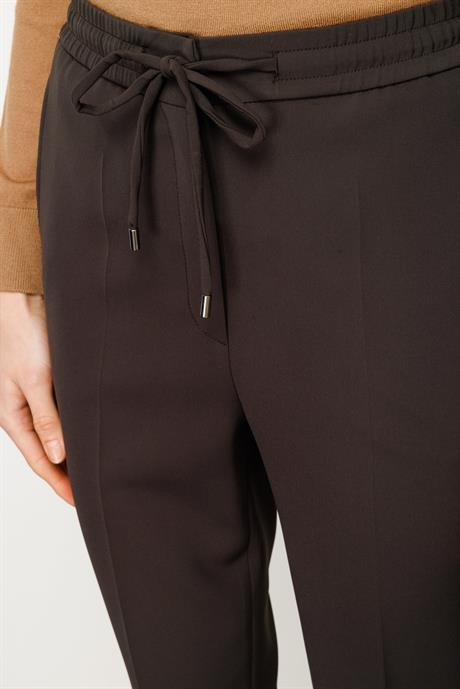 Elastan Kemerli Cepli Pantolon