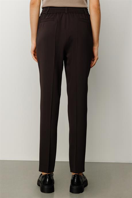 Elastan Kemerli Dar Paça Pantolon