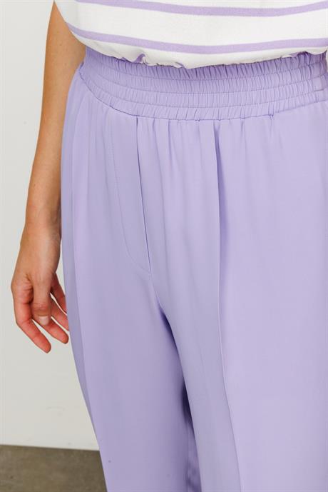 Elastan Kemerli Slim Paça Pantolon