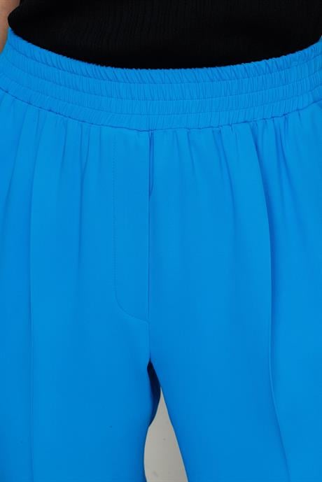 Elastan Kemerli Slim Paça Pantolon