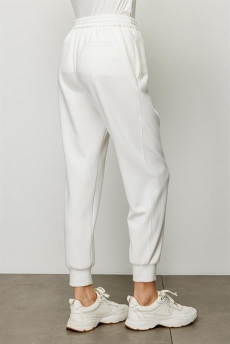 Elastan Kemerli Sweat Pantolon