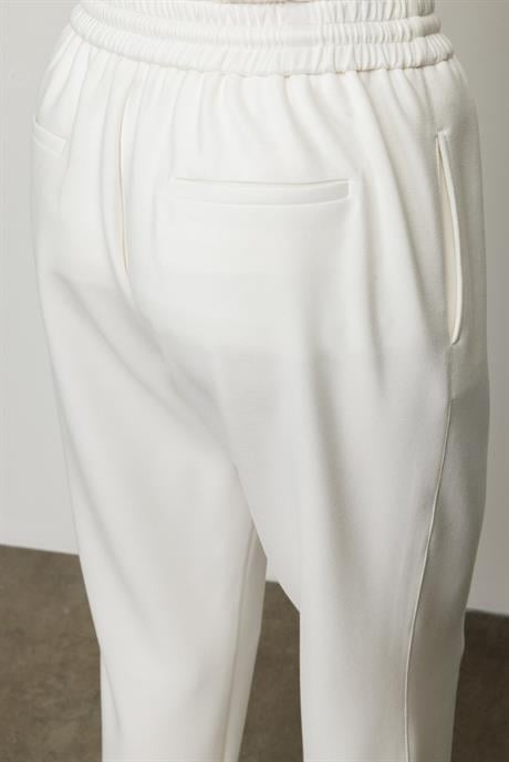Elastan Kemerli Sweat Pantolon