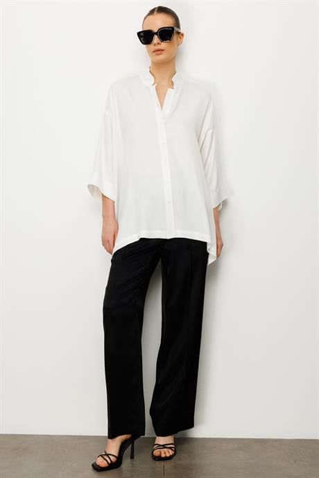 Hakim Yaka Oversize Bluz