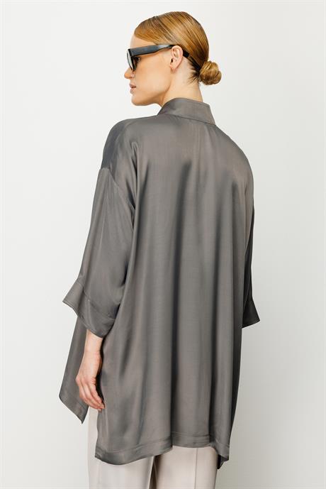 Hakim Yaka Oversize Bluz