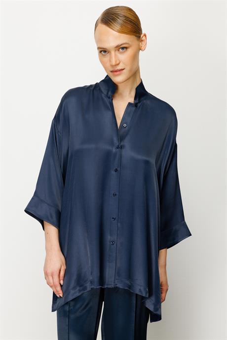 Hakim Yaka Oversize Bluz