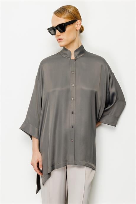 Hakim Yaka Oversize Bluz