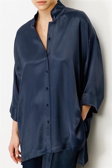 Hakim Yaka Oversize Bluz