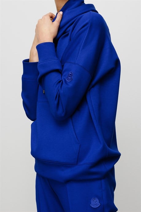 Kapüşonlu Cepli Sweat