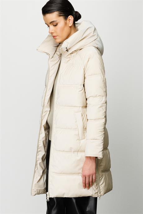 Kapüşonlu Fermuarlı Anorak