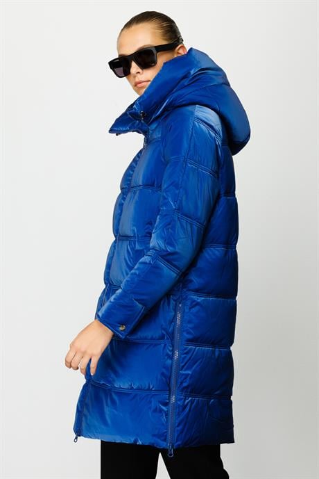 Kapüşonlu Fermuarlı Anorak