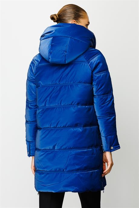 Kapüşonlu Fermuarlı Anorak