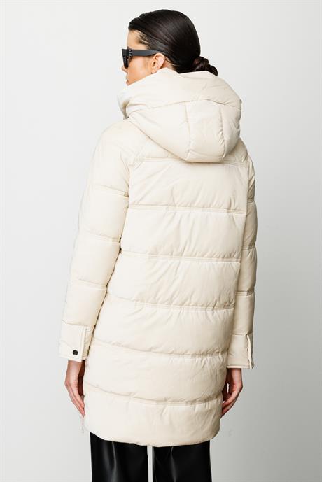 Kapüşonlu Fermuarlı Anorak