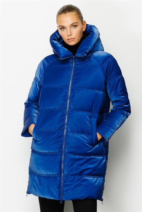 Kapüşonlu Fermuarlı Anorak