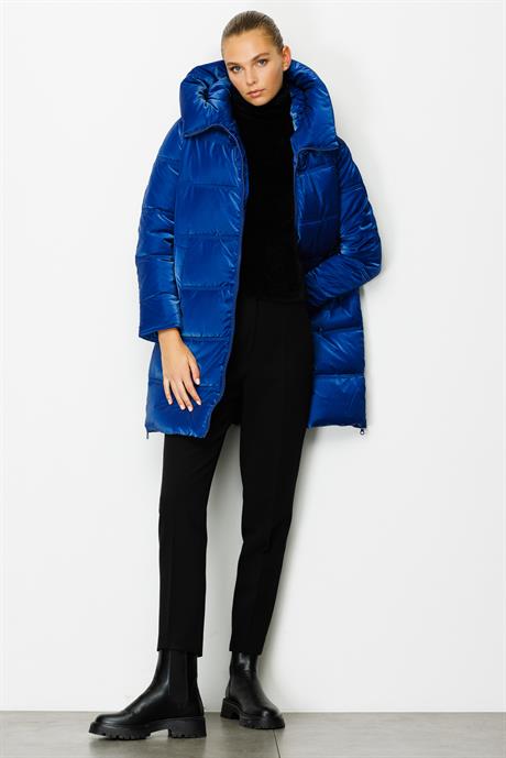 Kapüşonlu Fermuarlı Anorak