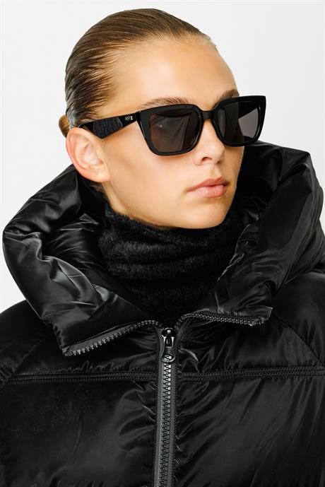 Kapüşonlu Fermuarlı Anorak