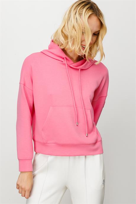 Kapüşonlu Kısa Sweat