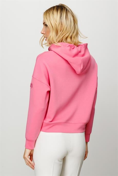 Kapüşonlu Kısa Sweat
