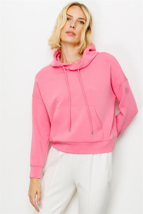 Kapüşonlu Kısa Sweat