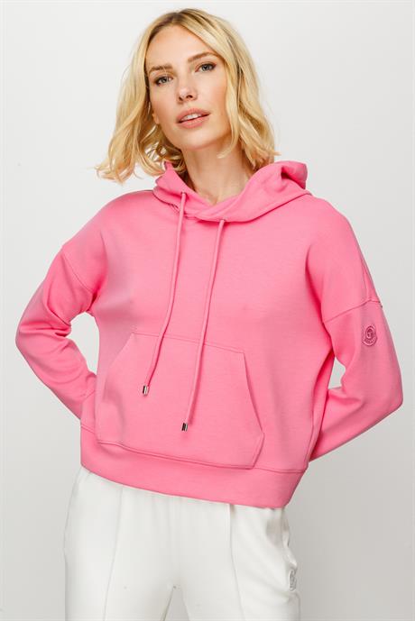Kapüşonlu Kısa Sweat