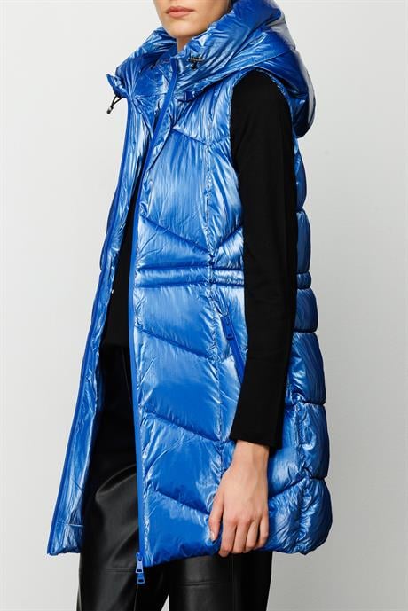 Kapüşonlu Kolsuz Anorak