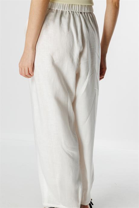 Keten Bol Kesim Pantolon