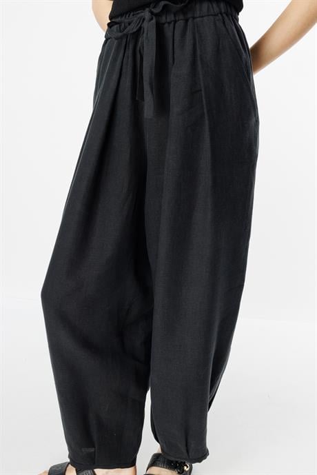 Keten Bol Kesim Pantolon