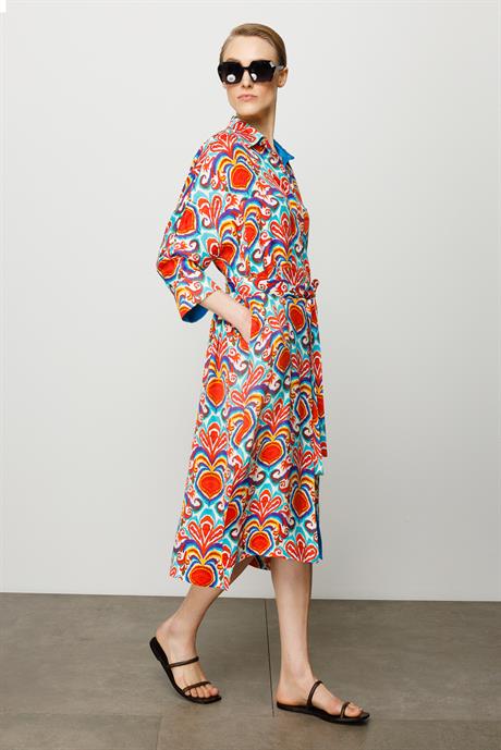 Kimono Kol Empirme Elbise