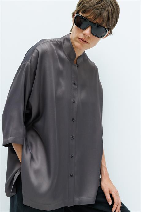Kimono Yaka Oversize Bluz