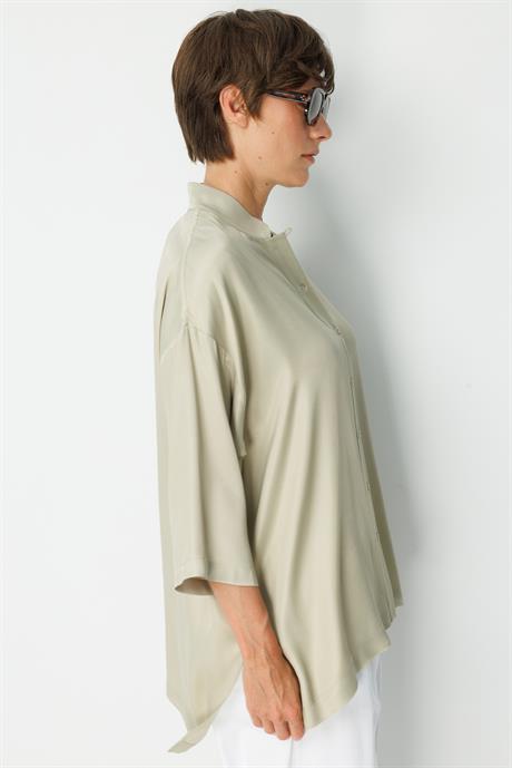 Kimono Yaka Oversize Bluz