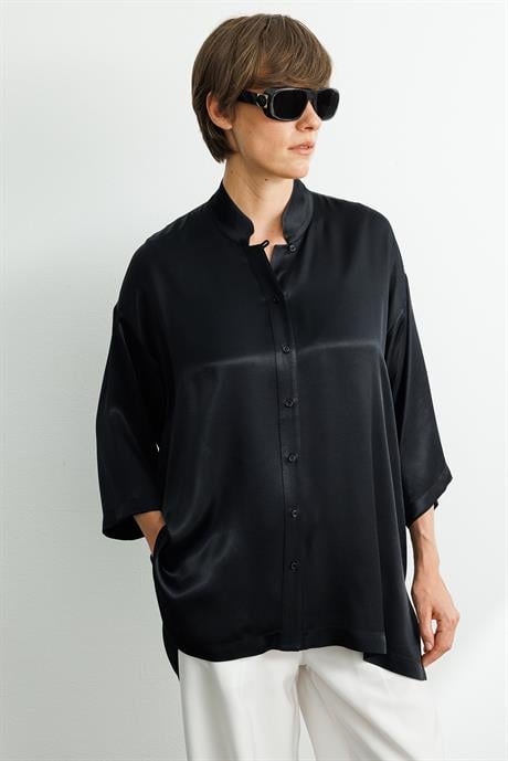 Kimono Yaka Oversize Bluz
