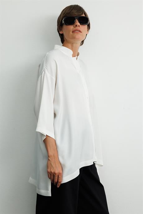 Kimono Yaka Oversize Bluz