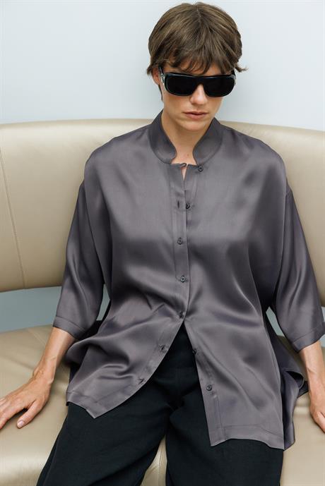 Kimono Yaka Oversize Bluz