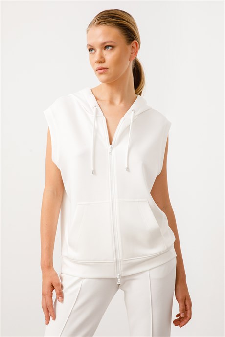 Kolsuz Kapüşonlu Sweat