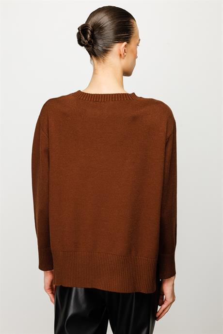 O Yaka Oversize Triko