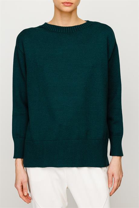 O Yaka Oversize Triko