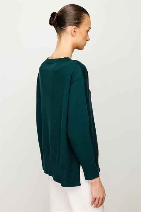 O Yaka Oversize Triko