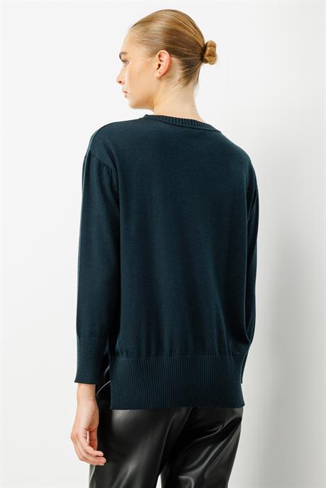O Yaka Oversize Triko
