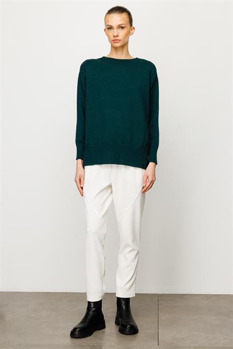 O Yaka Oversize Triko