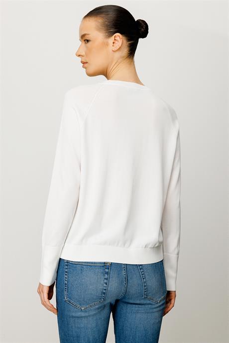 O Yaka Raglan Kol Triko