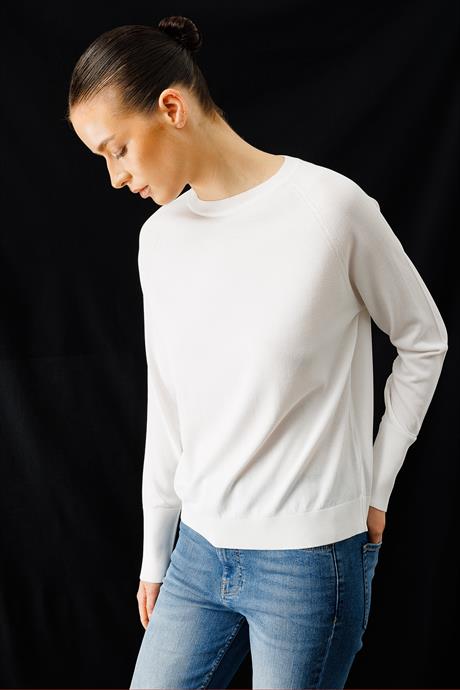 O Yaka Raglan Kol Triko