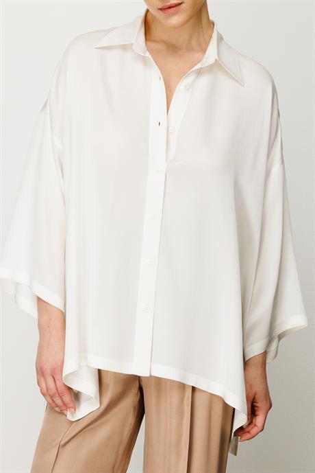 Oversize Düşük Kol Bluz