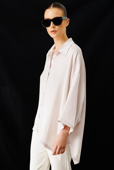 Oversize Düşük Kol Bluz